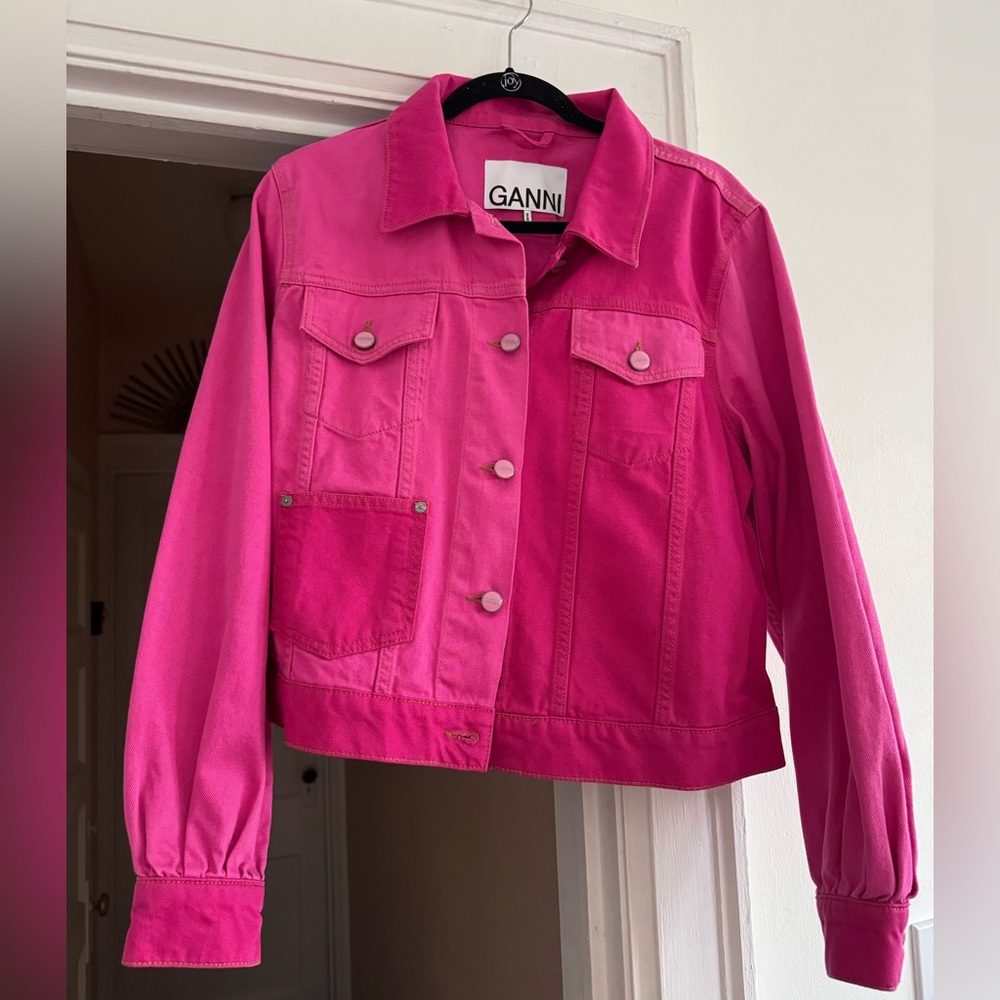 Ganni Camy Denim Jacket - EU 46 | US 16